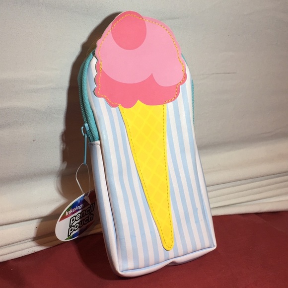 🍦 Ice Cream 🍦 Pencil/Makeup Pouch New With Tags - Picture 2 of 7